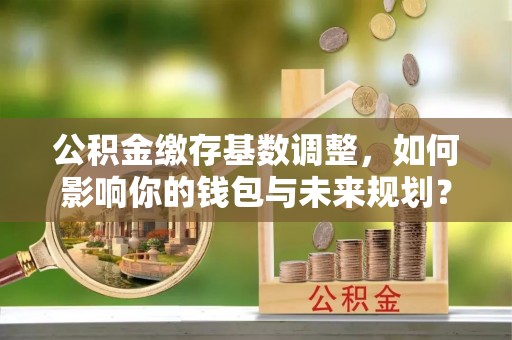 庆阳公积金缴存基数调整，如何影响你的钱包与未来规划？