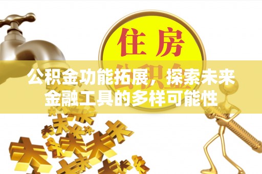 庆阳公积金功能拓展，探索未来金融工具的多样可能性