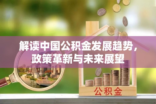 庆阳解读中国公积金发展趋势，政策革新与未来展望