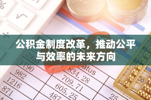庆阳公积金制度改革，推动公平与效率的未来方向