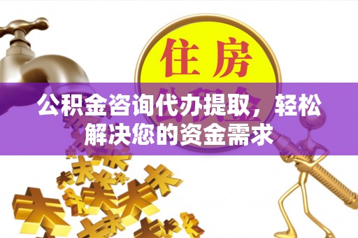 庆阳公积金咨询代办提取，轻松解决您的资金需求