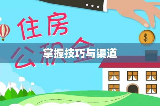 庆阳掌握技巧与渠道