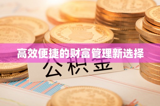 庆阳高效便捷的财富管理新选择