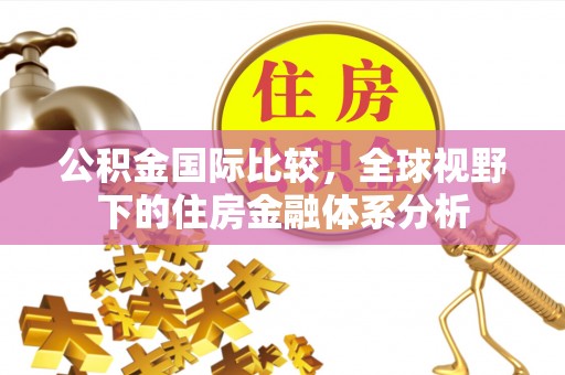 庆阳公积金国际比较，全球视野下的住房金融体系分析